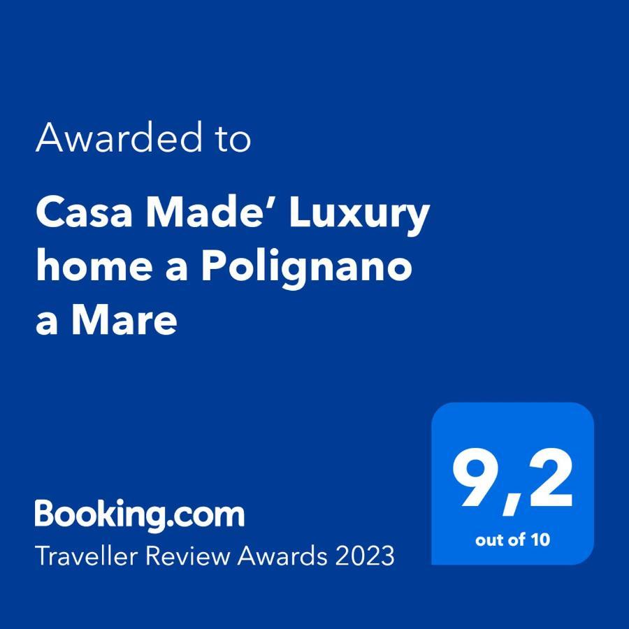 Casa Made' Luxury And Exclusive Home In Polignano A Mare Buitenkant foto